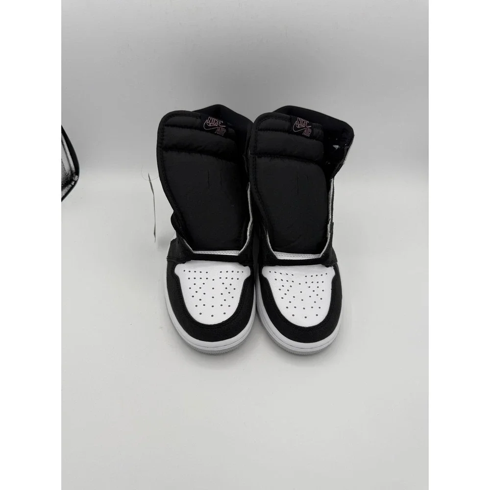 Air Jordan‎ 1 Retro High OG Bleached Coral Black White Shoes Mens Size 9